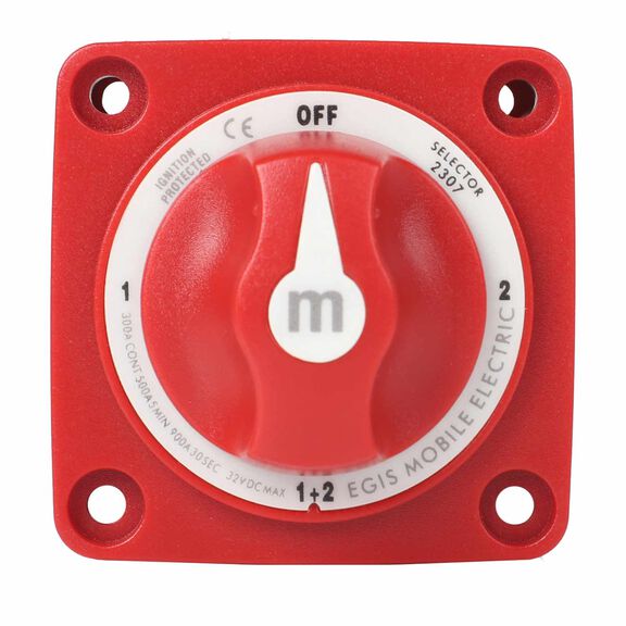 m-Series 300A Battery Selector Switch Off/1/Both/2 image number 0