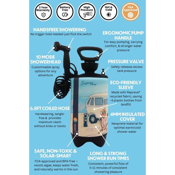 Portable Shower PRO Stoked 2.6G image number 0