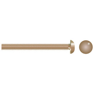 Silicon Bronze Carriage Bolts