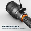 12K | 12,000 Lumen USB-C Rechargeable Flashlight with Power Bank image number 5