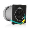 100 Amp 277/480 Volt 3-Phase, 4P, 5W, North American Pin & Sleeve Receptacle, ABYC Certified, IEC 60309 Industrial Grade Marine Grade IP66/67/68, & IP69K Watertight image number 2