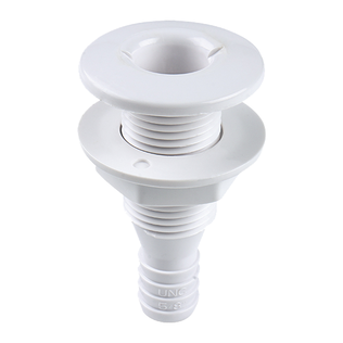 SEAFLO MARINE Thru Hull Fittings (Plastic) 1 1/4", White
