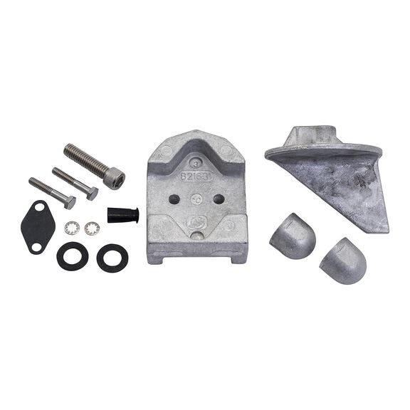 Quicksilver 888756Q04 Aluminum Anode Kit for MerCruiser MR and Alpha One Drives image number 0