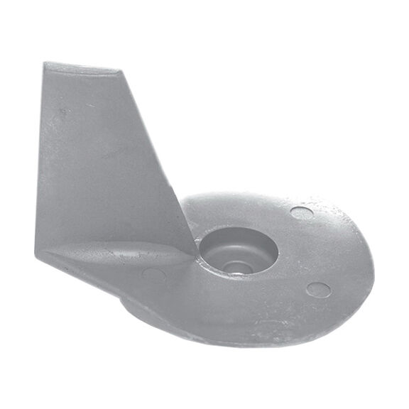Aluminum Anode for Trim Tab, Mercury, MerCruiser, 3.65" x 3.2" image number 0