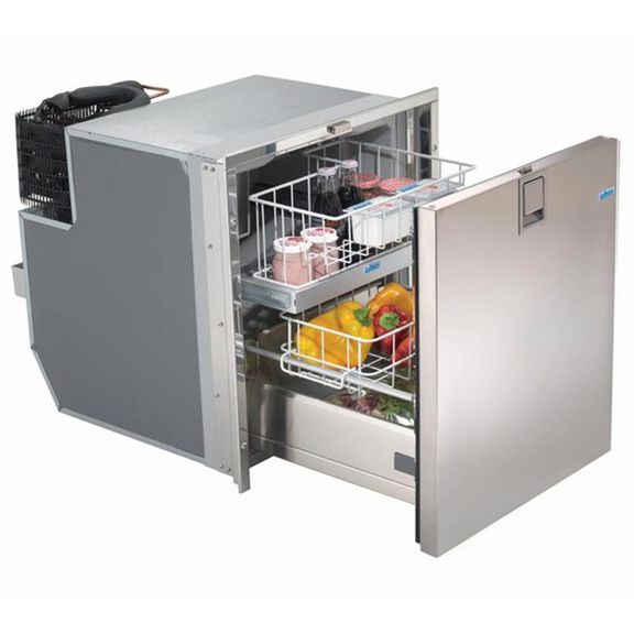 Drawer 65 Frost Free Refrigerator Only, Stainless Steel - AC/DC, 4-Sided Flange image number 1