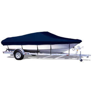 V-Hull Runabout Cover, OB, Navy Blue, Hot Shot, 14'5"-15'4", 76" Beam