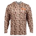 Men's Hooded Duck Camo UPF Shirt image number 0