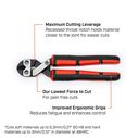 6 1/2" Compact Wire/Cable Cutter image number 2