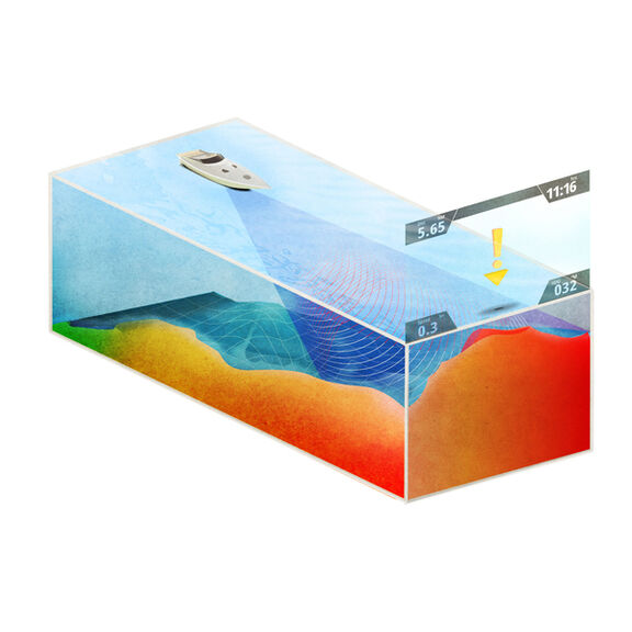ForwardScan&reg; Thru-Hull Forward-Looking Sonar Transducer and Housing Kit image number 3