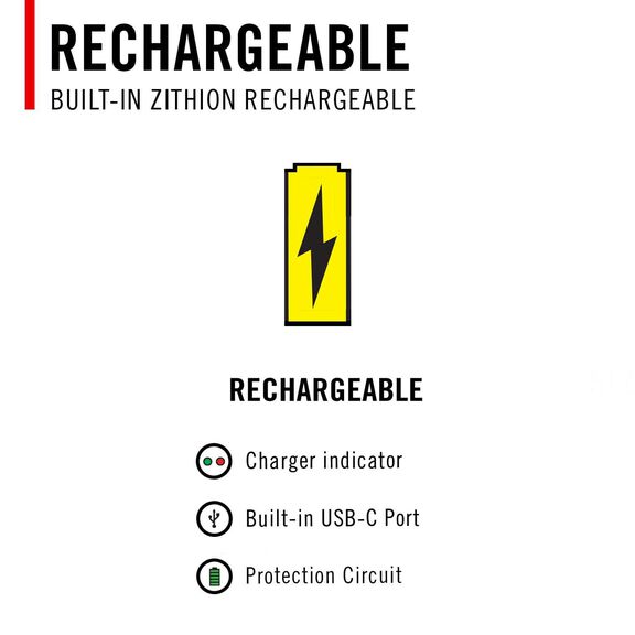 LH150 Ultralight Rechargeable Lighted Rope Harness image number 8
