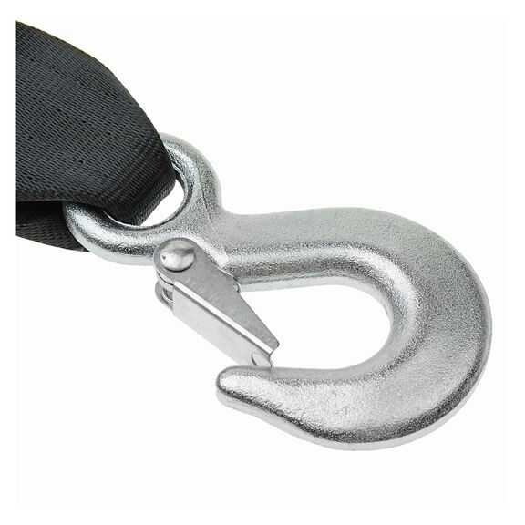Trailer Winch Strap and Hook, 20' x 2" image number 2