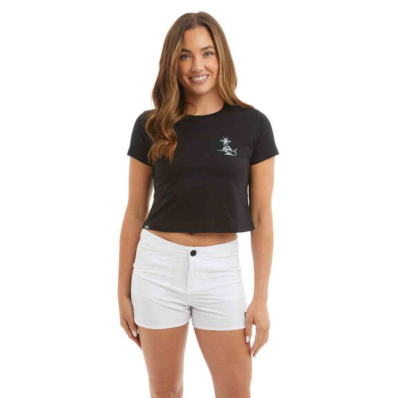 Women's Horizon Cropped Shirt image number 1
