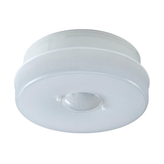 7" IQ AMERICA Battery Powered Indoor/Outdoor Motion Sensor Ceiling Light, 1150 Lumens image number 0