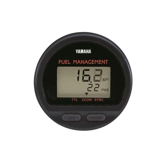Yamaha 6Y5 Digital Gauge Cover 6Y5 (round white) image number 2