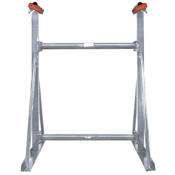 41 1/2"W x 54"H Galvanized Stern Rack image number 0