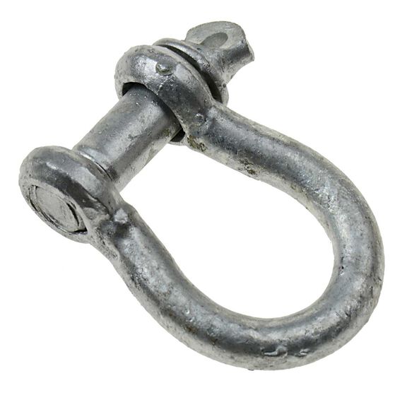 5/16" Anchor Shackle, Galvanized image number 1