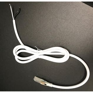 Connector Kit for Neon LED Rope Light, 12/24VDC - includes connector and 6' cord