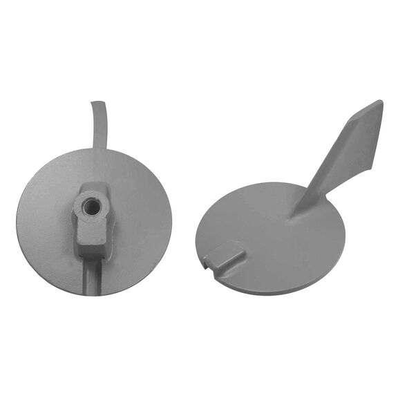 Zinc Fin Anode for Yamaha, 3.58" x 3" image number 0