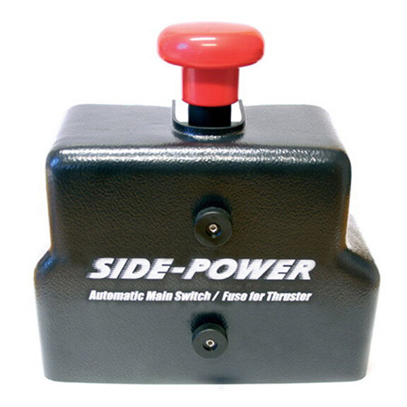 Side-Power Main Switch and Fuse Holder Compact (without Fuse) for Thruster 24 Volts image number 0