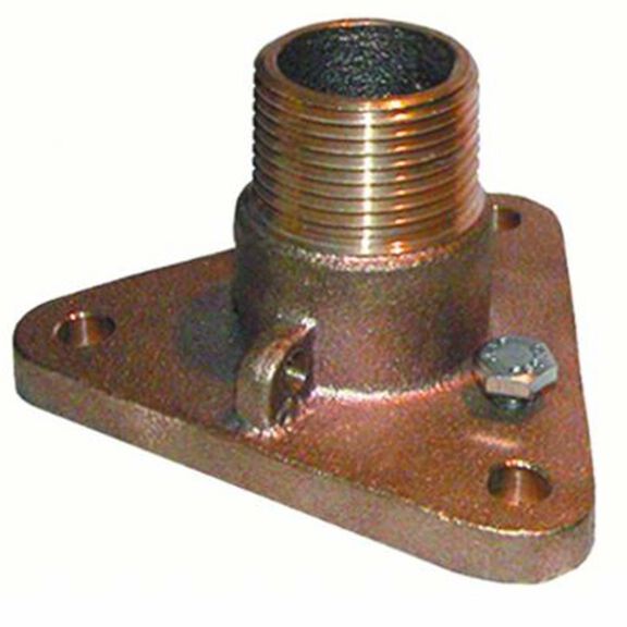 Flanged Adaptors for Ball Valves NPS-NPT 1" image number 0