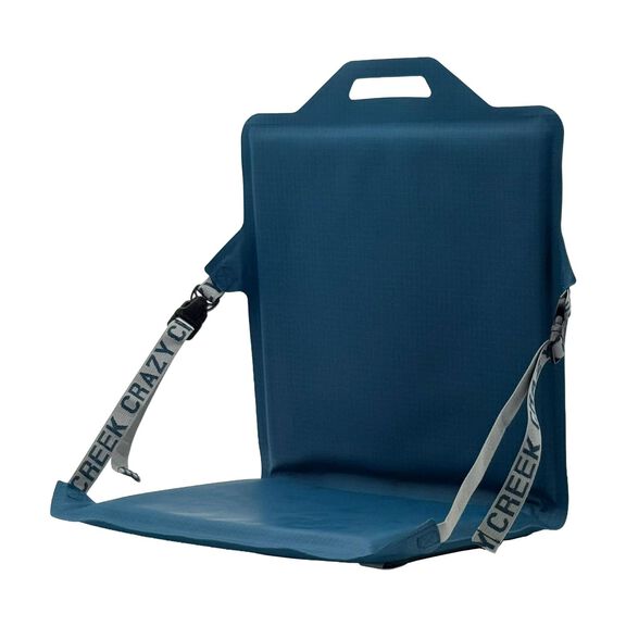 Crazy Creek Canoe Chair IV for Kayaking, Fishing, Camping & More, Detachable for Off The Boat Use, 250 LBS Weight Capacity, Adjustable Straps, Water-Resistant, Aleutian Blue (Aleutian Blue) image number 3