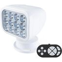 SEAFLO 360&deg; Rotating Remote Control LED Searchlight, 10-30V DC, 2700 Lumens, Wireless Remote, White image number 0