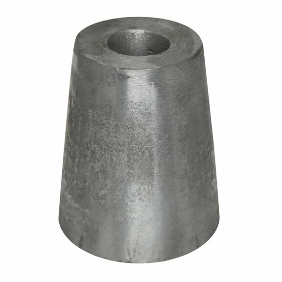 Radice&trade; Zinc Prop Nut Anode with Insert, 0.35" ID, 1.73" OD, 2.05" H, M24 x 2 image number 0