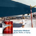 Trinidad 75 Antifouling Paint, Black, Gallon image number 5