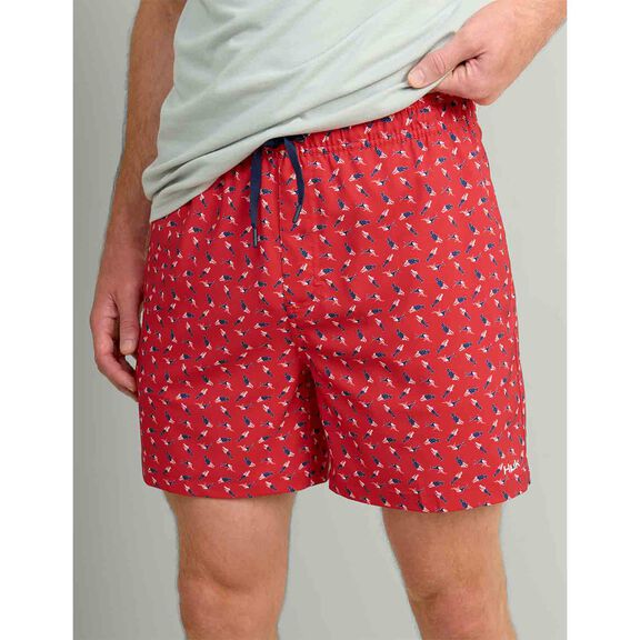 Men's Pursuit Printed Volley Shorts image number 0