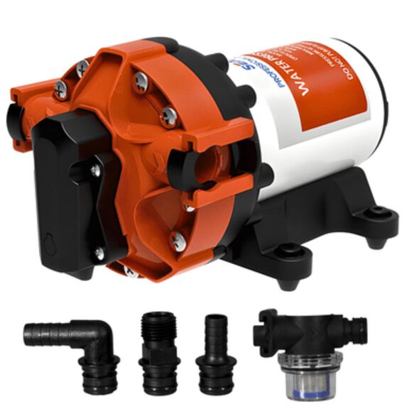 SEAFLO 24V 56A Series 5.0 GPM Variable Speed Smart On-Demand Marine/RV 5-Chamber Diaphragm Pump image number 0