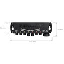Zipwake 600S Standard Dynamic Fully Automatic Trim Control System Kit with Remote Control, Built-in GPS, 3D-Gyro and 3D Accelerometer and Interceptors 38.6" Width, 6.1" Depth, 10.8" Height image number 3
