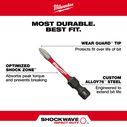 SHOCKWAVE&trade; 2" SQ1 Impact Bit, 2 Pack image number 1
