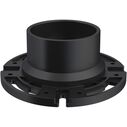 SEAFLO Universal Replacement RV Toilet 3" Floor Flange, Black image number 1