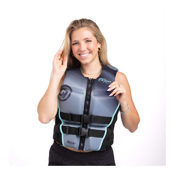 Women's Flex V-Back LTD Life Jacket, Aqua image number 4