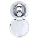 Recessed Shower Chrome Cup & Lid, Hammer-Head Black Sprayer, 6' Black Rubber Hose image number 4
