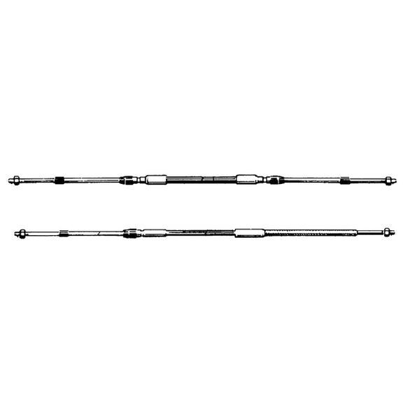 C2X Universal Control Cables with Brass End Fittings image number 0
