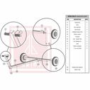 Replacement Parts for Optimist Class Sailboat Dolly image number 0