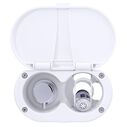 Aidack Transom Shower Hot/Cold Mixer, Arctic White Cup & Lid, Hammer-Head Arctic White Sprayer, 6' Stainless Steel Hose, Chrome Aidack Handle image number 5