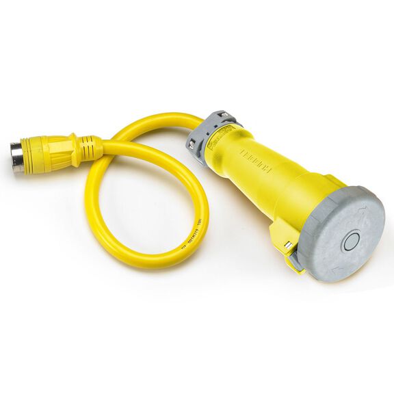 Hubbell Marine Adapter, 100A 125/250V to 50A 125/250V image number 1