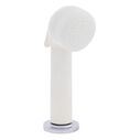Deck-Mount Sprayer Large Warm White Sprayer No Hook, 6' White Rubber Hose, Ultra-Low Profile Holder image number 0