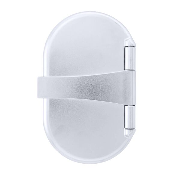 Aidack Transom Shower Hot/Cold Mixer, Chrome Cup & Lid, Small Chrome Sprayer, 6' White Rubber Hose, Chrome Aidack Handle image number 9