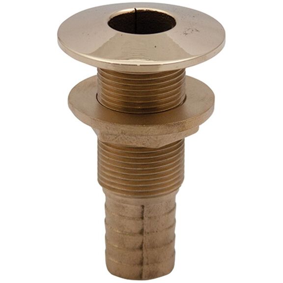 1/2" Thru-Hull Fitting, 1 1/16" Max. Thru-Hull image number 0