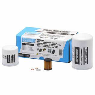 Quicksilver 8M0222224 100 Hour Maintenance Kit, Yamaha Various 150/175/200/225/250