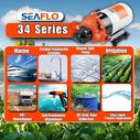 SEAFLO 34 Series 12V Water Pressure Diaphragm Pump, 1.6 GPM, 100 PSI image number 8