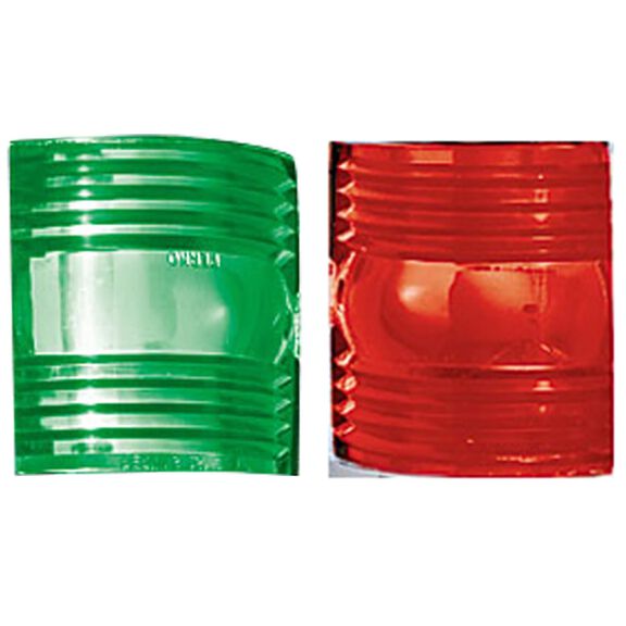 Replacement Lens Fits Perko Light 1264, One Red/One Green image number 0