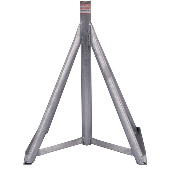 41" to 58" Galvanized Powerboat Stand, Base Only image number 0