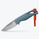 Intersect Fixed Blade Knife, Depth Blue - Santoprene image number 0