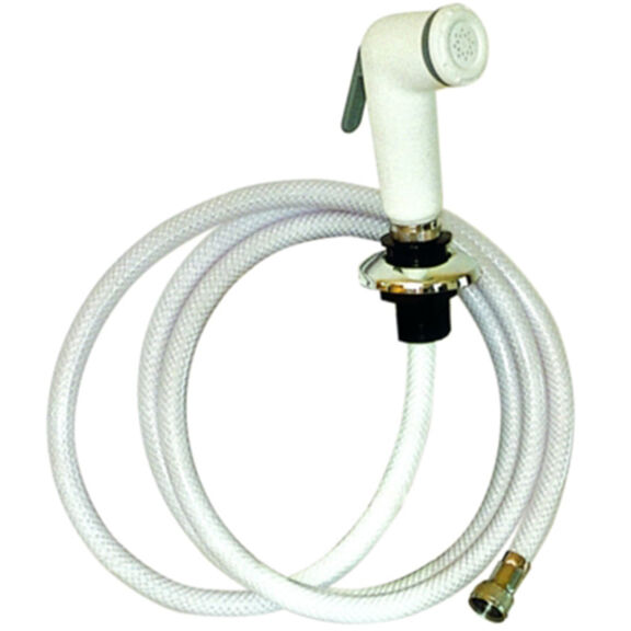 Deck Sprayer/Shower Head with Hose image number 0