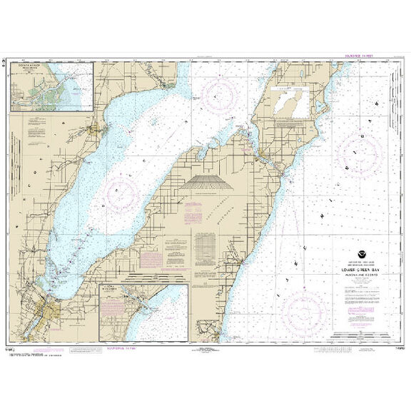 #14910 Lower Green Bay Oconto Harbor Algoma image number 0