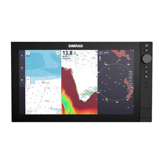 NSS4 12" Multifunction Display with Sonar and C-MAP&reg; Discover X Charts image number 4
